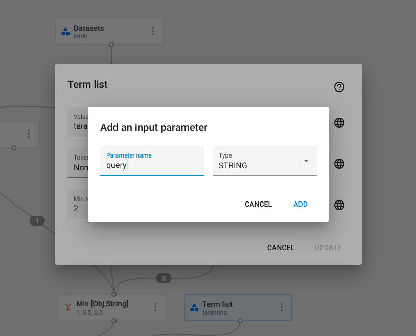 Adding a strategy parameter and binding it to a block parameter